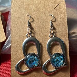 UNIQUE ONE-OF-A-KIND SILVER EARRINGS